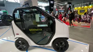 Tazzari EV MINIMAX (2024) World Premiere - EICMA 2023