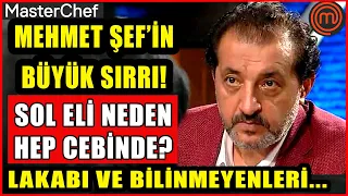 Masterchef Mehmet Yalçınkaya'nın Büyük Sırrı Ortaya Çıktı! Sol Eli Neden Hep Cebinde? İşte Lakabı!