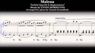 Malena Theme - "Inchini Ipocriti E Disperazione" for Piano