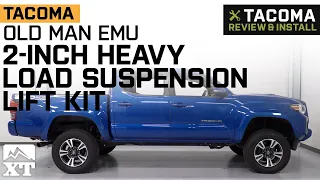 2016-2021 Tacoma Old Man Emu 2-Inch Heavy Load Suspension Lift Kit Review & Install