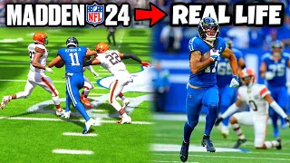 I Recreated the TOP PLAYS From NFL Week 7 in Madden 24!