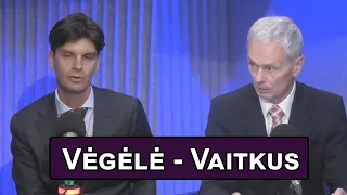 Eduardas Vaitkus ir Ignas Vėgėlė - LRT DEBATAI | Karalius Reaguoja