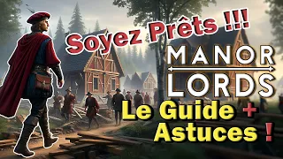 GUIDE +Astuces MANOR LORDS : Bien Débuter ! TUTO FR