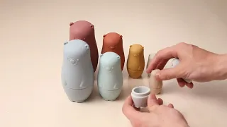 Silicone Matryoshka Nesting Dolls