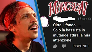 I COMMENTI PEGGIORI SOTTO IL VIDEO DEI MANESKIN