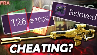 I Have 100% ACCURACY With My SNIPER in Destiny 2! Am I cheating?