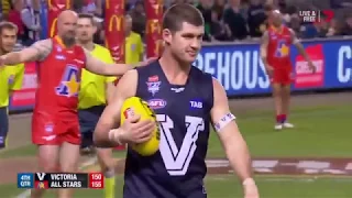 Jonathan Brown Winning Goal After The Siren Vs All Stars 2017