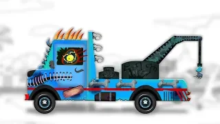 Scary Tow Truck | Formation and Uses | Car Cartoon | Video for Kids