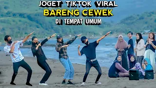 JOGET TIKTOK VIRAL BARENG CEWEK DI TEMPAT UMUM.. NGAKAK PARAH