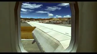 HD-Continental 737 almost runs out of runway at Toncontin!