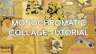 Monochromatic Collage Tutorial