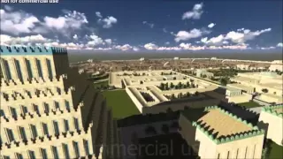 3D Digital Art Ancient Nineveh - Ashurbanipal, Assyria