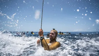 Рекорд мира по нырянию в моноласте! Алексей Молчанов ныряет на 136 метров на задержке дыхания!