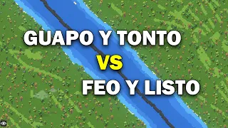 Guapo Pero Tonto vs Feo Pero Listo - WorldBox