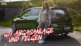 VW Golf 7 GTI | APR Abgasanlage & Felgen | Lisa Yasmin