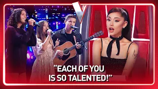 Sibling TRIO's heavenly harmonies WIN The Voice USA 🇺🇸 | Journey #218