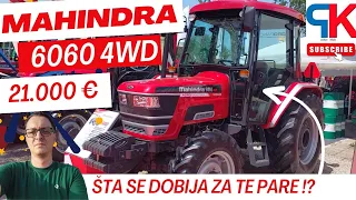 Mahindra 6060 4WD - Traktor za 21 000 EUR !  // Recenzija