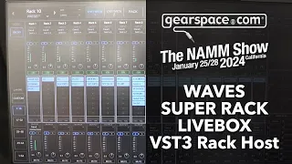 Waves SuperRack LiveBox - Gearspace @ NAMM 2024