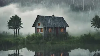 1 Hour Relaxing Rain Sound ASMR - Heavy Rain Sounds for Sleeping, Relaxing, Meditate, Study, Yoga