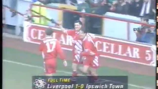 Liverpool 1 Ipswich Town 0, 9 April 1994