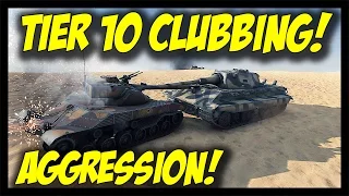 ► World of Tanks: Tier 10 Clubbing... Aggression! - M48 Patton and E-50M Gameplay