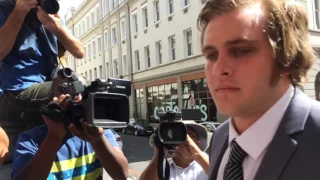 Triple axe murder accused Henri van Breda appears for day 1 of murder trial