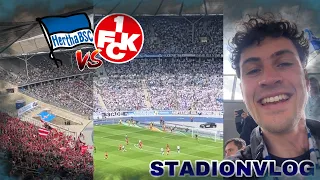 SIEG BEI SAISONABSCHLUSS HERTHA - KAISERSLAUTERN STADIONVLOG