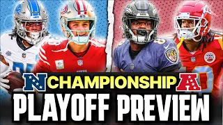 NFC and AFC Championship Preview