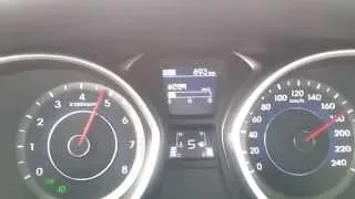 현대 아반떼 쿠페 0-200km/h 가속 - 2013.04.16