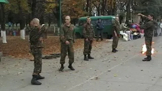 Показательное выступление бойцов 15-го отряда специального назначения "Вятич"