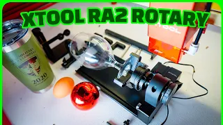 XTool RA2 Pro Rotary UNBOXING & Assembling All 4 Modes