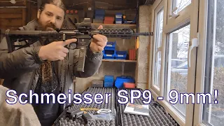 [033] pew - Schmeisser SP9 - 9mm straight pull rifle - First Thoughts!