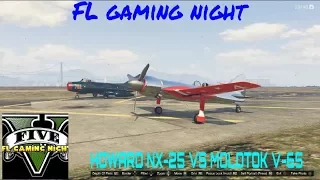 Gta 5 online HOWARD NX-25 vs v-65 Molotok Fastest plane? By FL gaming night