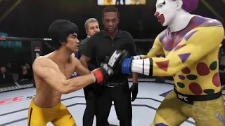 Bruce Lee vs. Clown Street (EA Sports UFC 3)