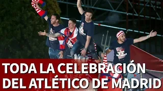 Celebración completa del Atlético de Madrid con su afición | Diario As