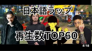 日本語ラップ再生数TOP60【2024年3月】