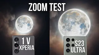 Sony Xperia 1 V vs Samsung Galaxy S23 Ultra Zoom Test