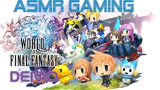 ASMR Gaming | World of Final Fantasy Demo PS4 | Complete Playthrough PlayStation 4 (Whispered)