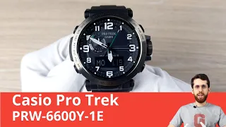 Эргономика и функциональность / Casio ProTrek PRW-6600Y-1E