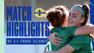 Highlights | Northern Ireland v Faroe Islands (Senior women's friendly)