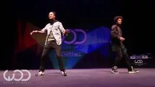 Les Twins   FRONTROW   World of Dance 2014