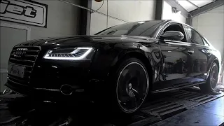 2014 AUDI S8 4.0 TFSI Quattro Mar's ECU + TCU Tune Dyno Test 582WHP