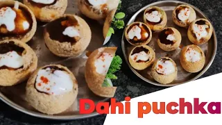 Dahi Puchka / Dahi Puri /states recipes /kolkata street food