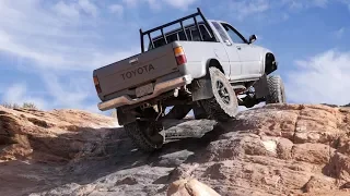 Supercharged Toyota Does Fins and Things Moab 2019 (Solid Axle Swap Pickup)