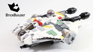 Lego Star Wars 75053 The Ghost - Lego Speed Build