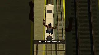 IF YOU STAND ON TOP OF A MOVING TRAIN IN GTA GAMES