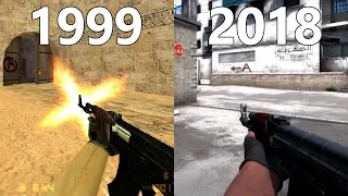 Эволюция игры Counter-Strike | 1999 - 2018