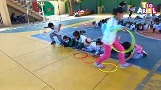 Actividad con niños de 3ro de Primaria- Trabajo en equipo- Coordinación