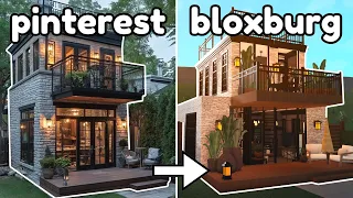 BUILDING A PINTEREST HOUSE IN BLOXBURG