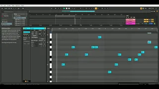 Ableton live ,making melodies,